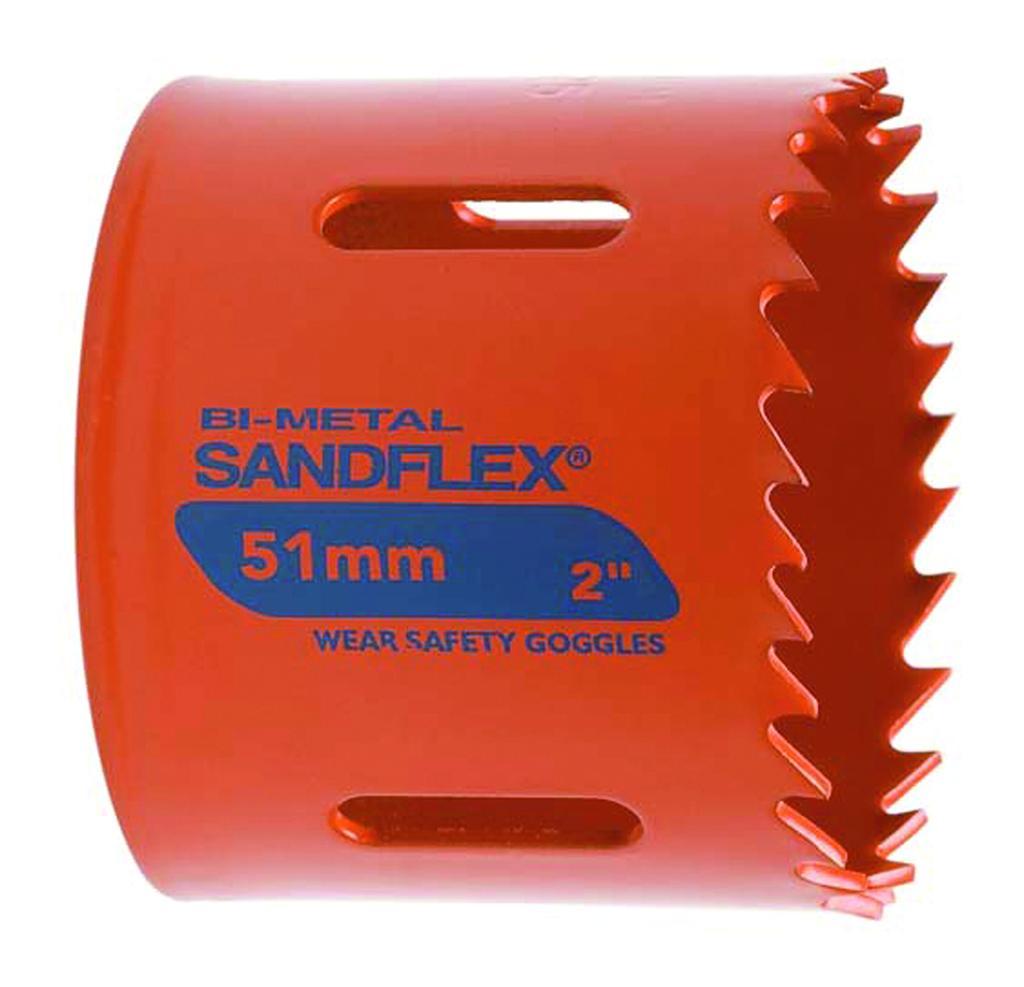 Bahco BAH3830108VI Holesaw, 4-1/4 in Dia, 1-1/2 in D Cutting, Bi-Metal Cutting Edge - Hole Saws
